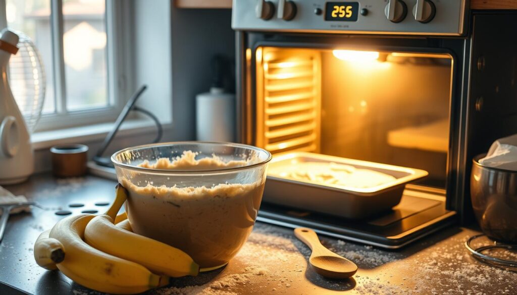 Baking Banana Bread