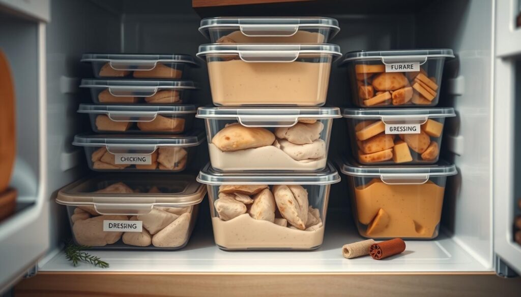 Storing leftovers