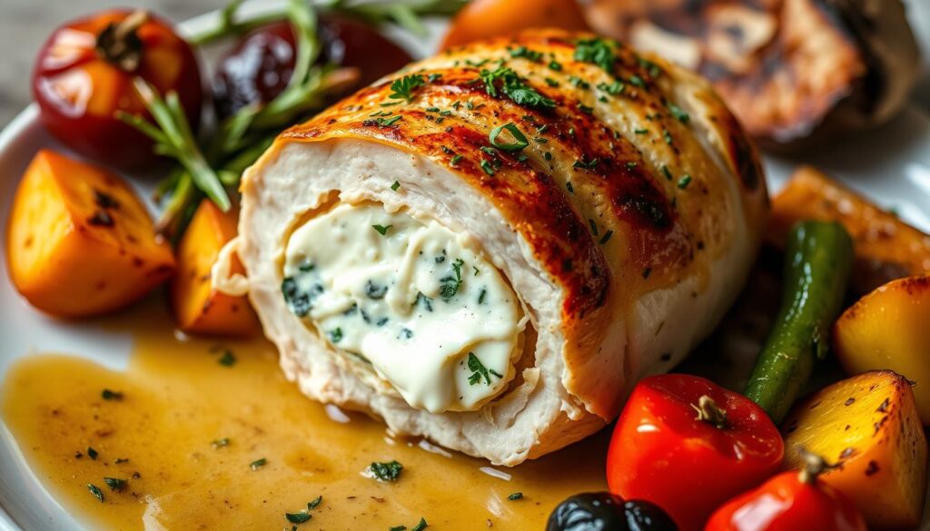 Stuffed Chicken Breast with Cream Cheese