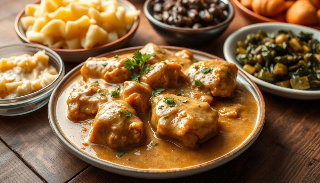 smothered chicken recipe