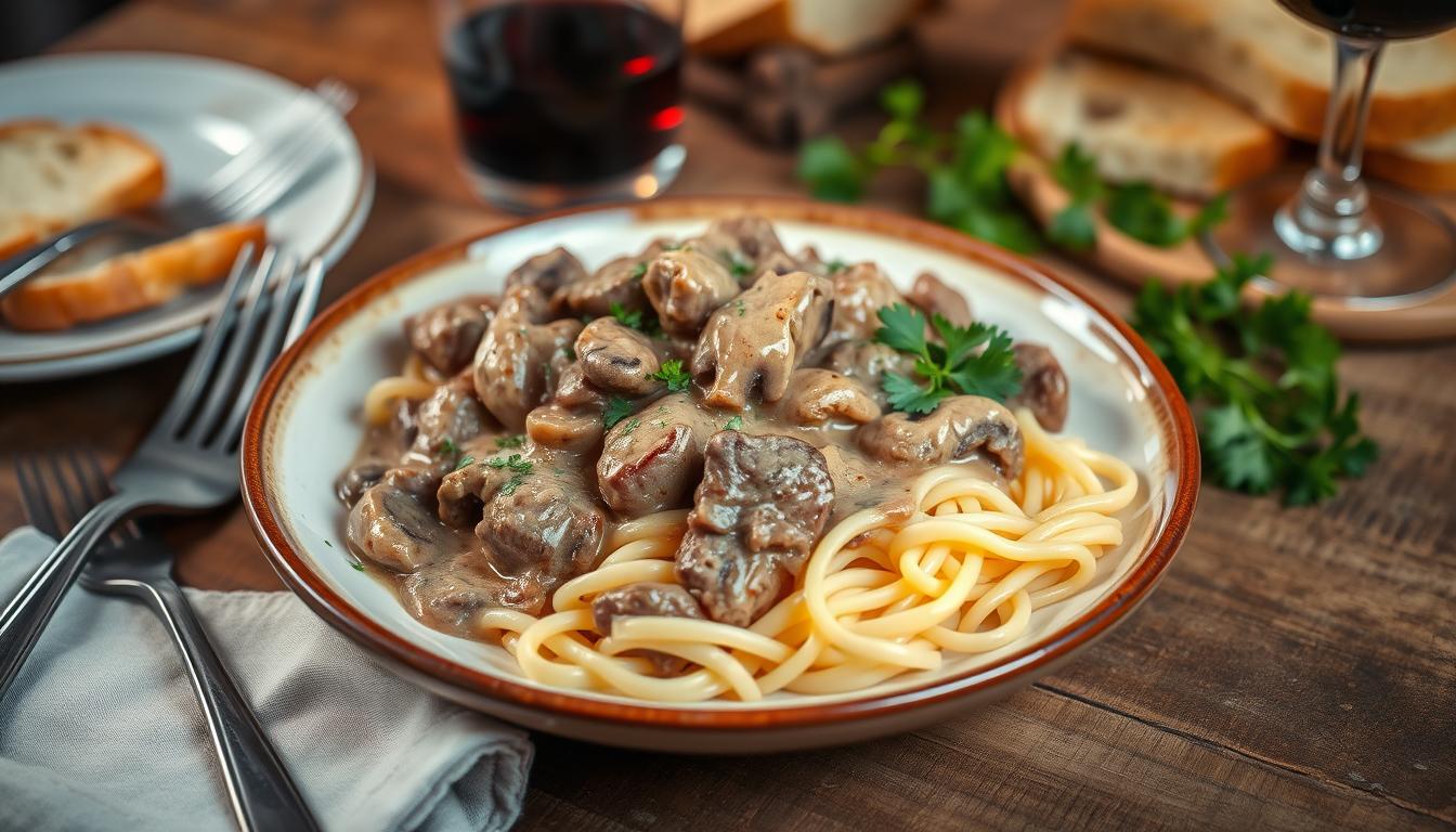 Beef Stroganoff Recipe